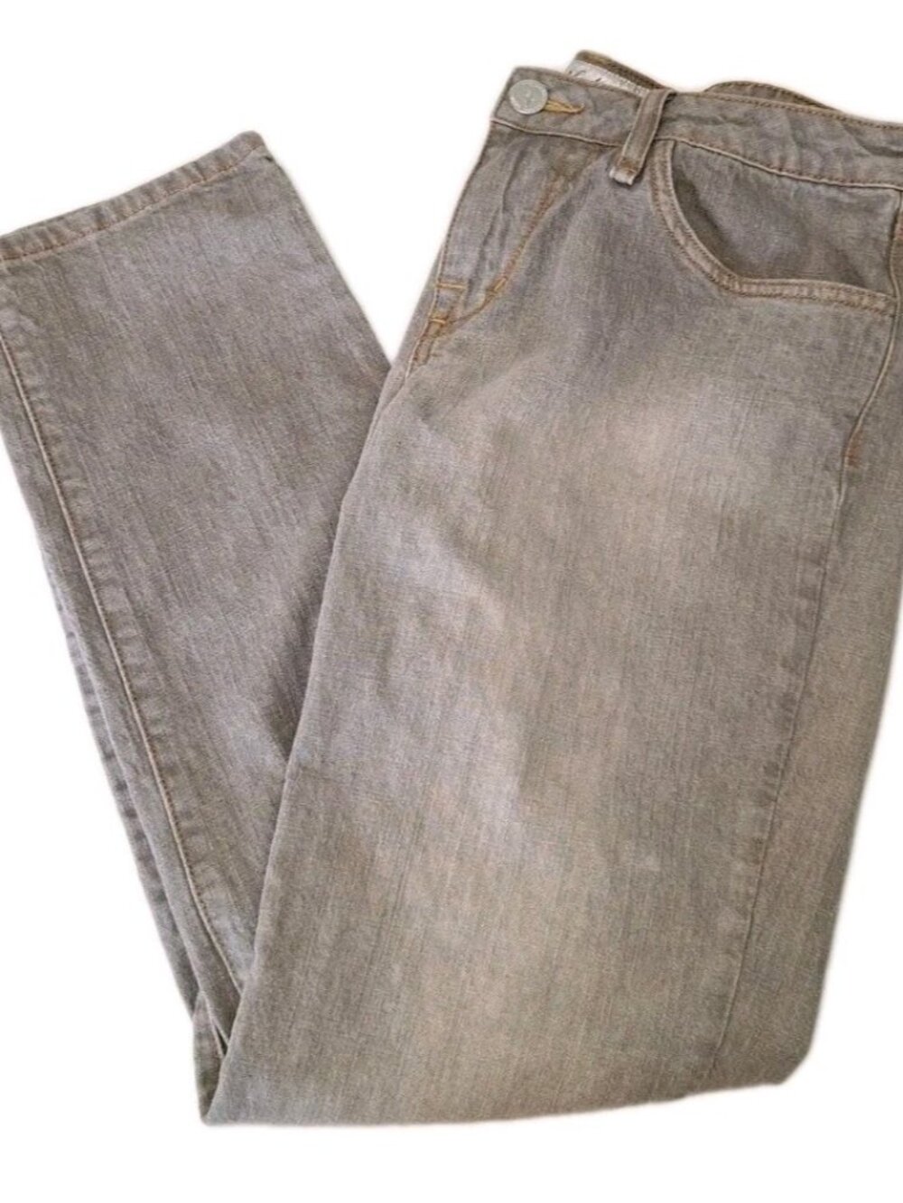 Phat Fashions Women's Size 13 Silver Jeans 33x30
